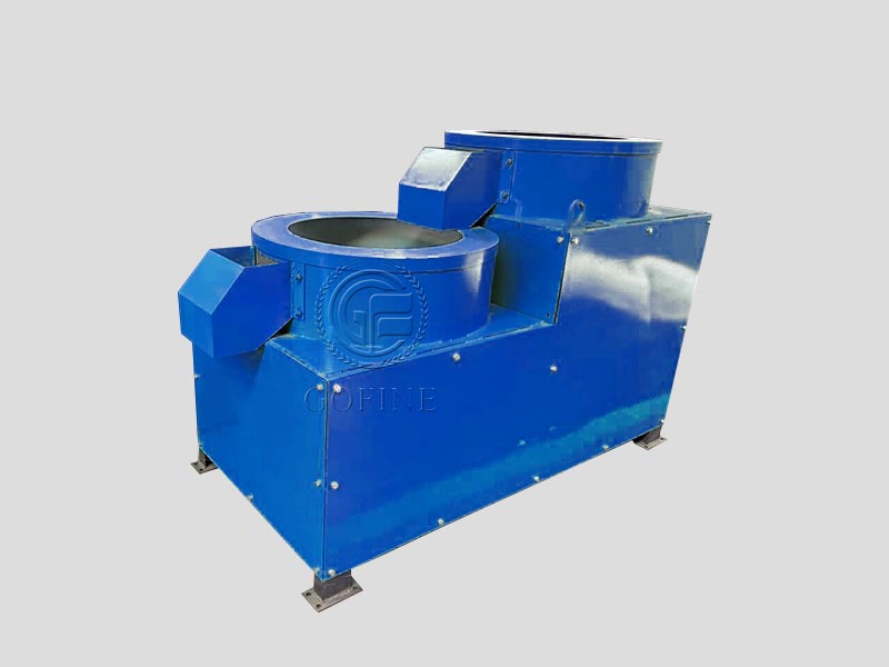 Fertilizer rounding machine