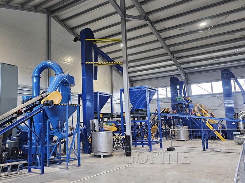 extrusion granulation production line 2