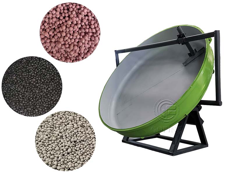 African compound fertilizer disc granulator for sale