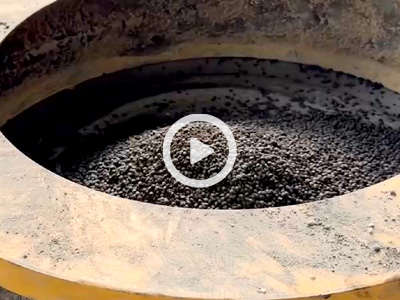 Fertilizer polishing machine