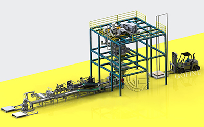 Water-soluble fertilizer production line