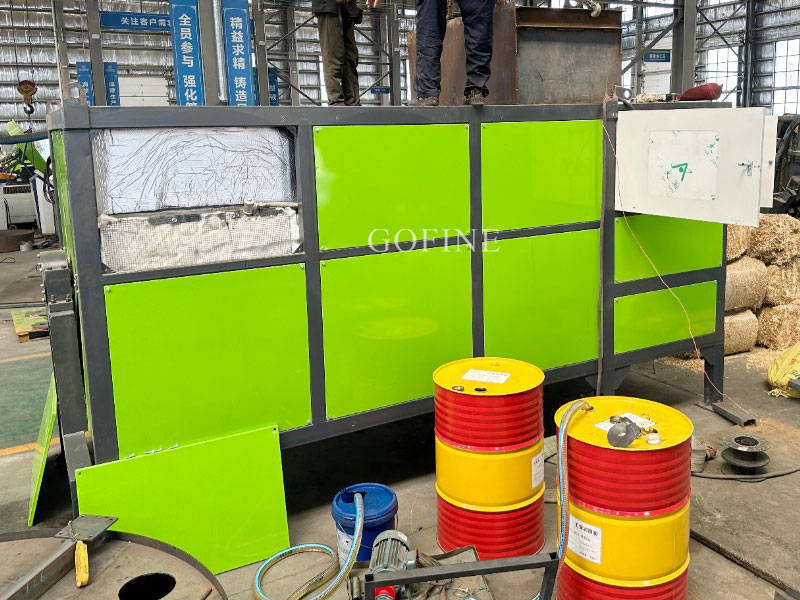 Commercial Horizontal Fermentation Tank: Industrial Organic Fertilizer Equipment