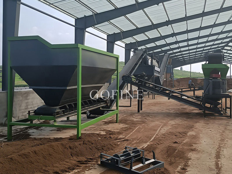 Pig Manure Powder Fertilizer Processing Line: Swine Dung Plant